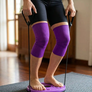 Genouillères de compression – Taille unique (1 paire)
